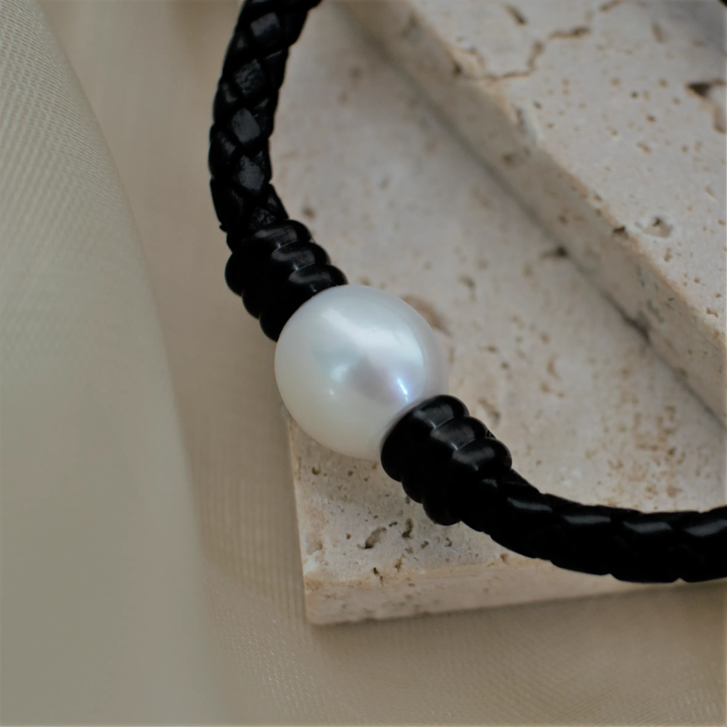 12-13mm Large Pearl Bracelet