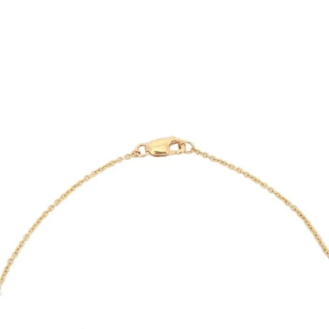 14K Star Diamond Pendant Necklace