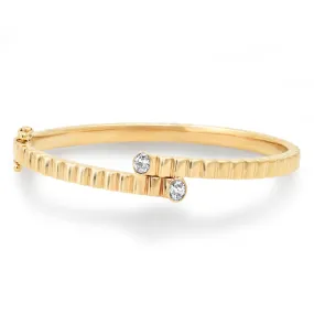 14K YG Oval Diamond Aura Bracelet