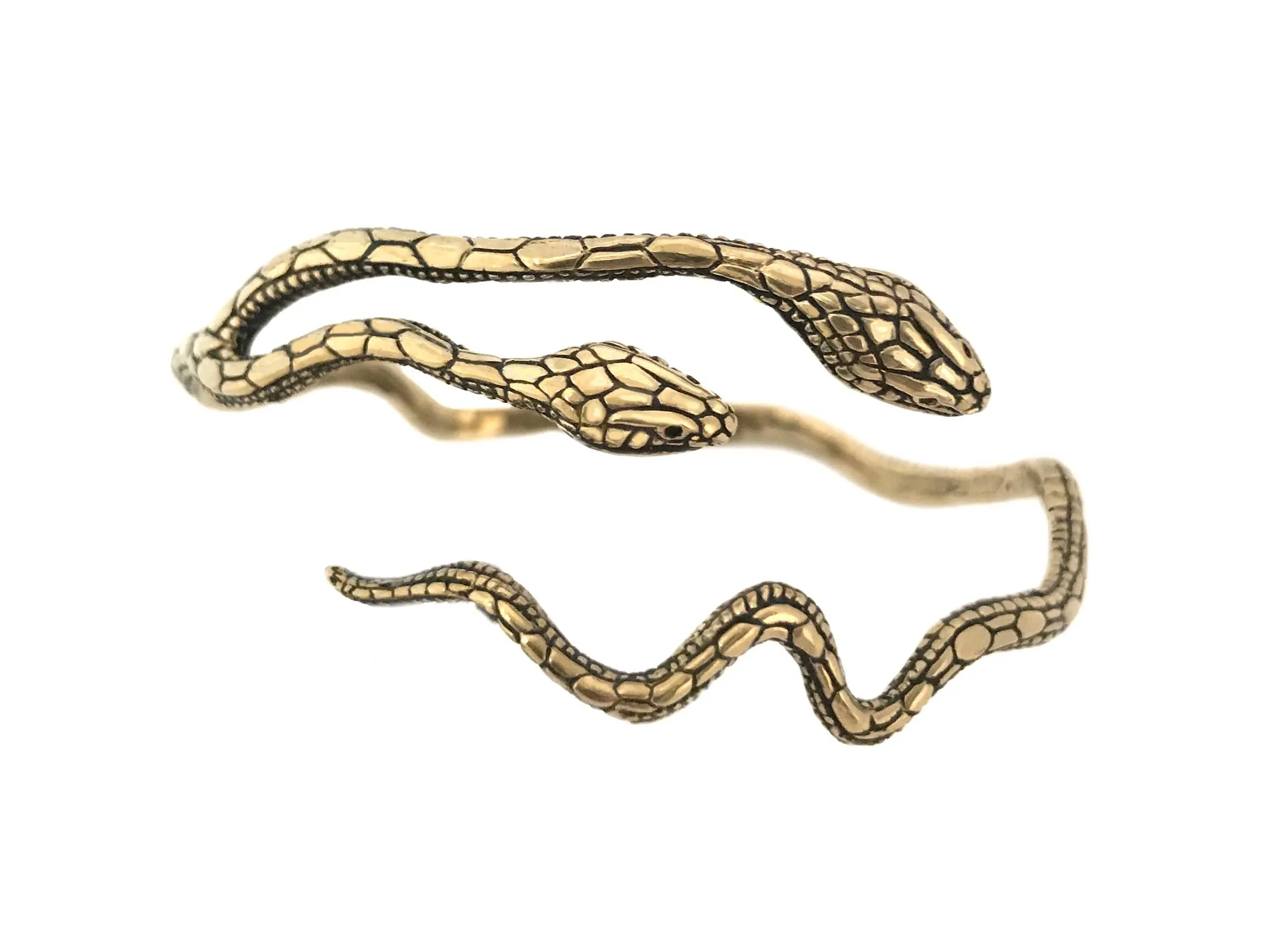 2 Headed Snake Bracelet- Ready to Ship