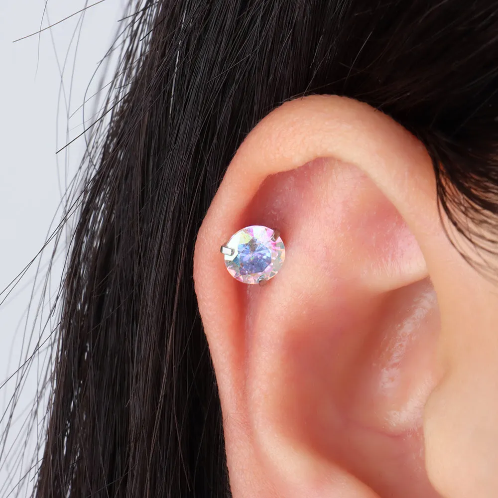 Basic Colorful Gem Stud