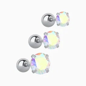 Basic Colorful Gem Stud