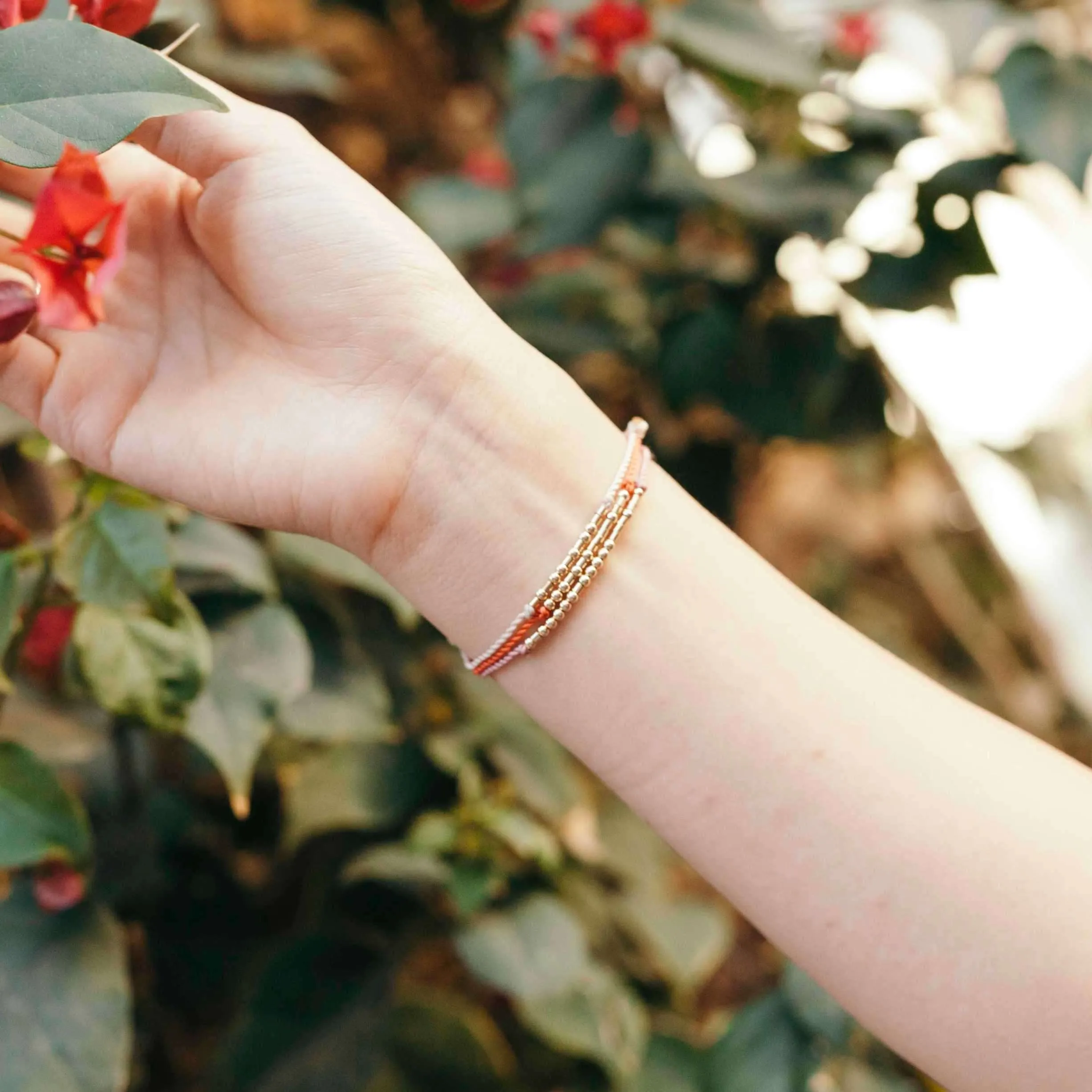 BIG & LITTLE MORSE CODE BRACELET SET