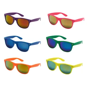 Blue Gem Color Pop Wayfarer Sunglasses