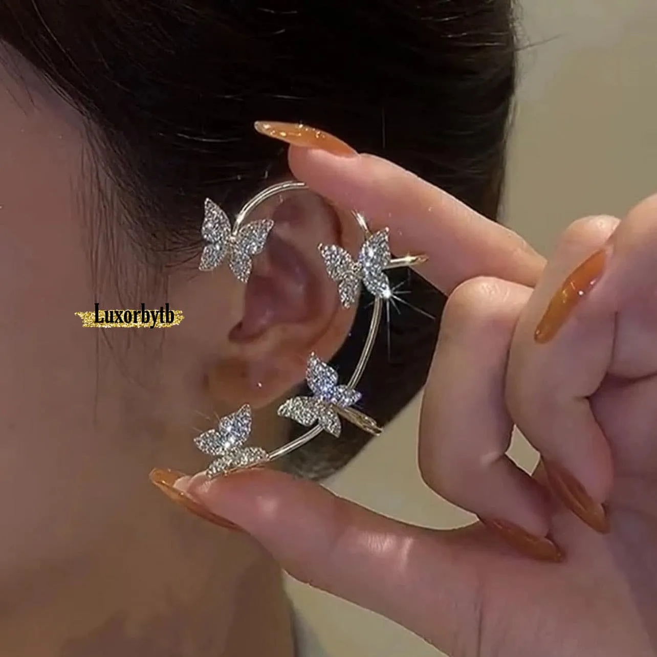 Butterfly Ear cuff Earrings