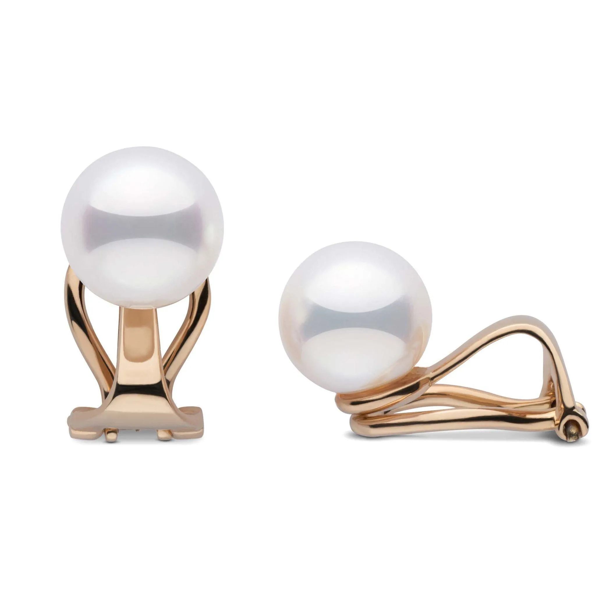 Clip Collection Akoya 8.0-8.5 mm Pearl Stud Earrings