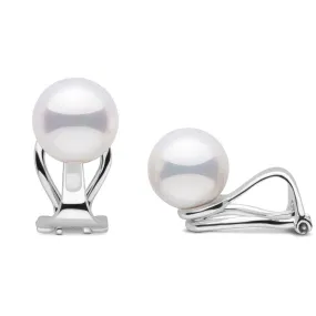 Clip Collection Akoya 8.0-8.5 mm Pearl Stud Earrings