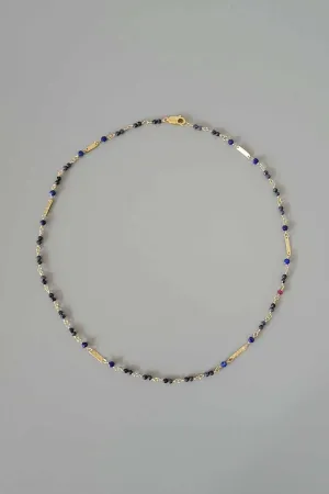 Cobamae Baguette Choker - Lapis