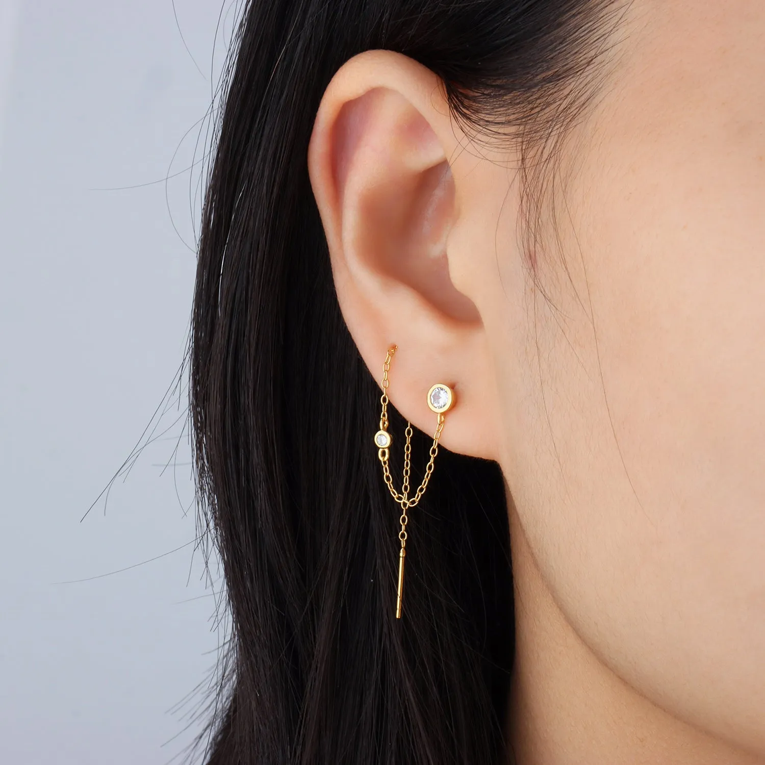 Cool Gem Earring