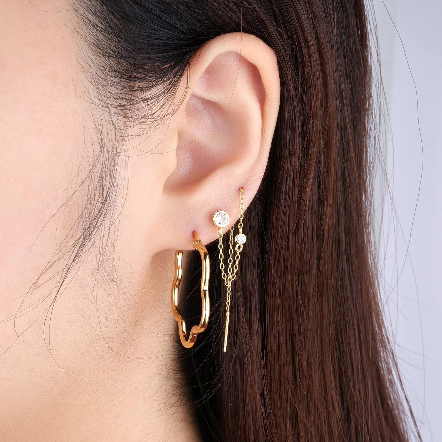 Cool Gem Earring