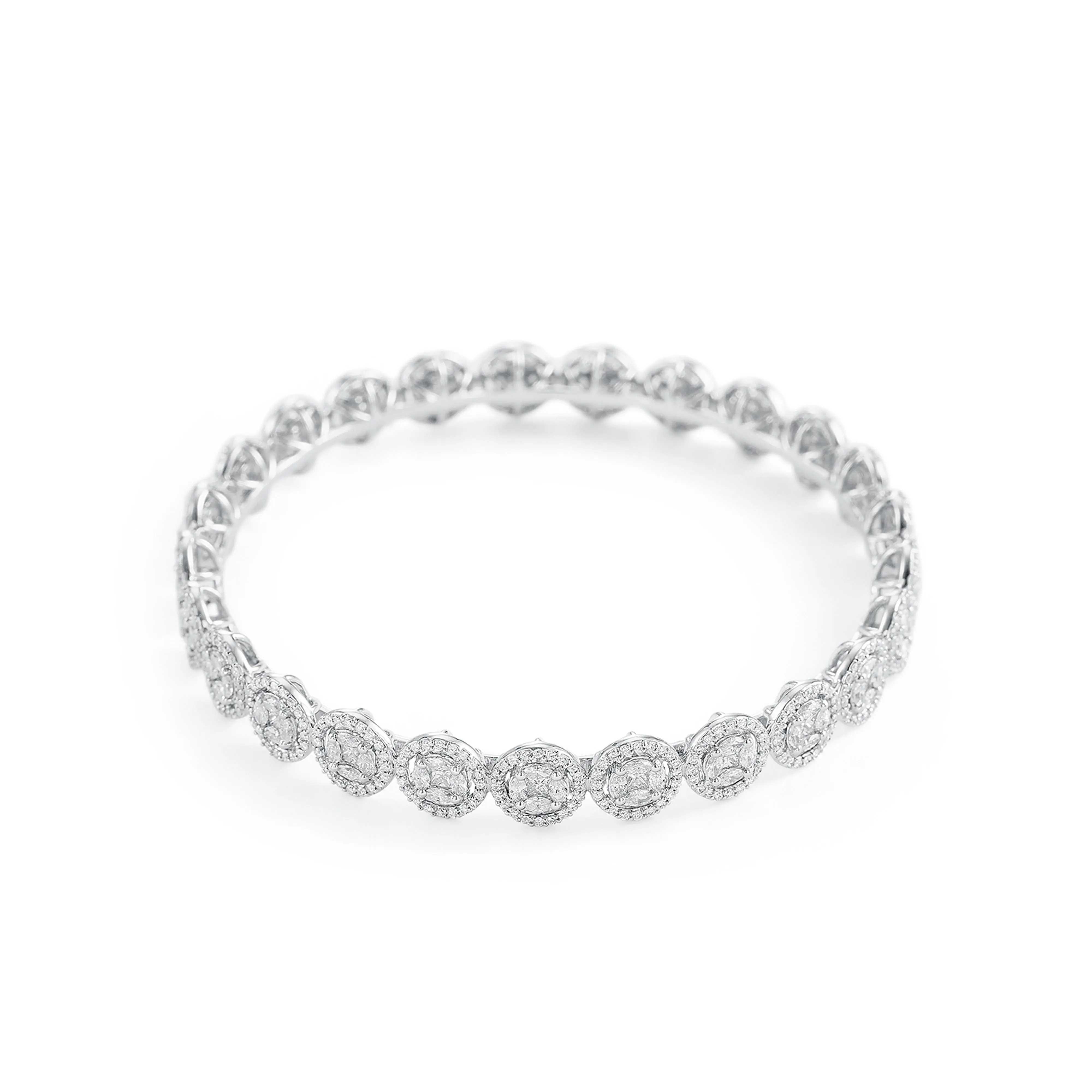 Daisy Diamond Bangle*