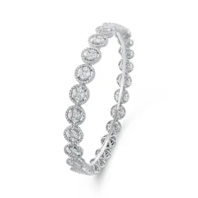 Daisy Diamond Bangle*