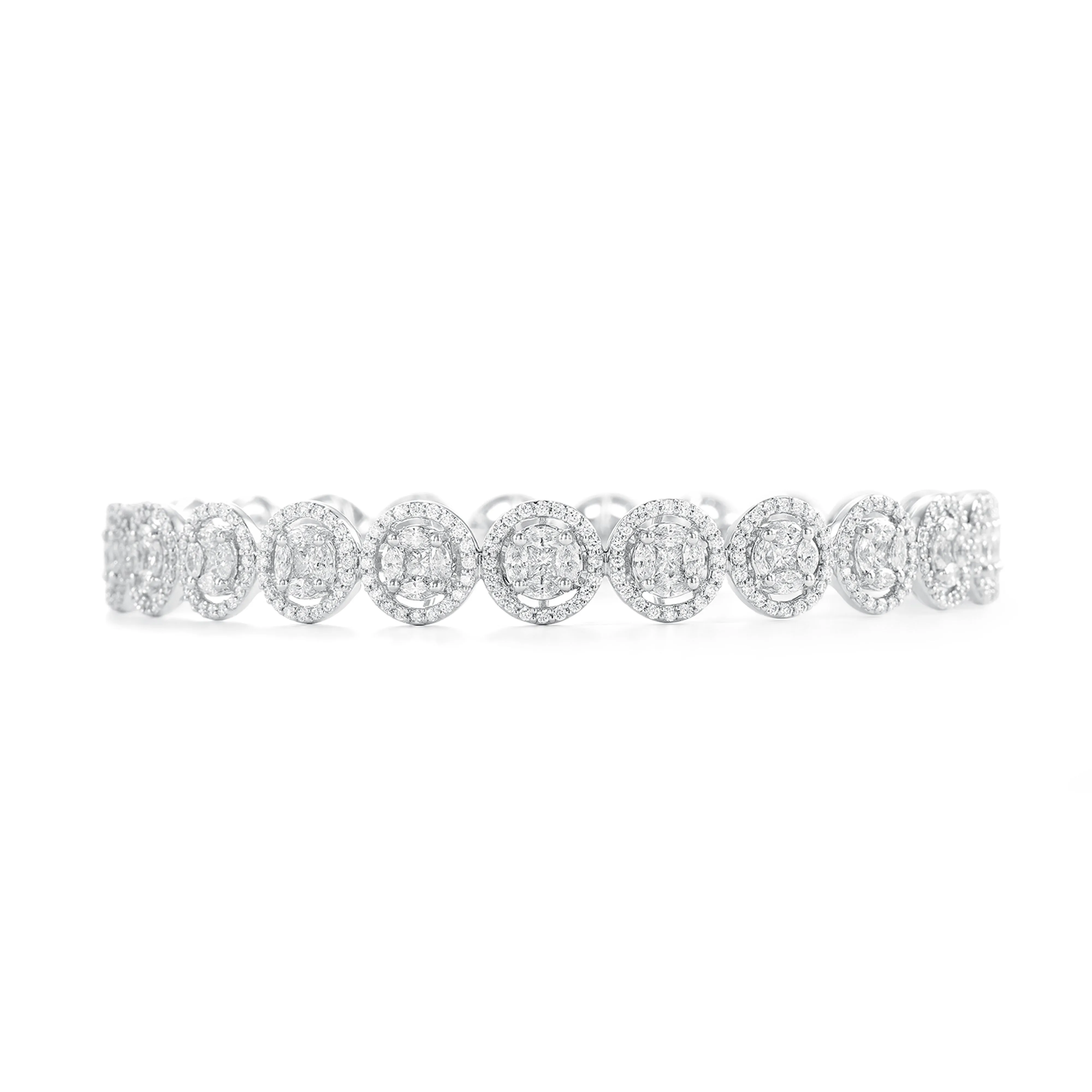 Daisy Diamond Bangle*