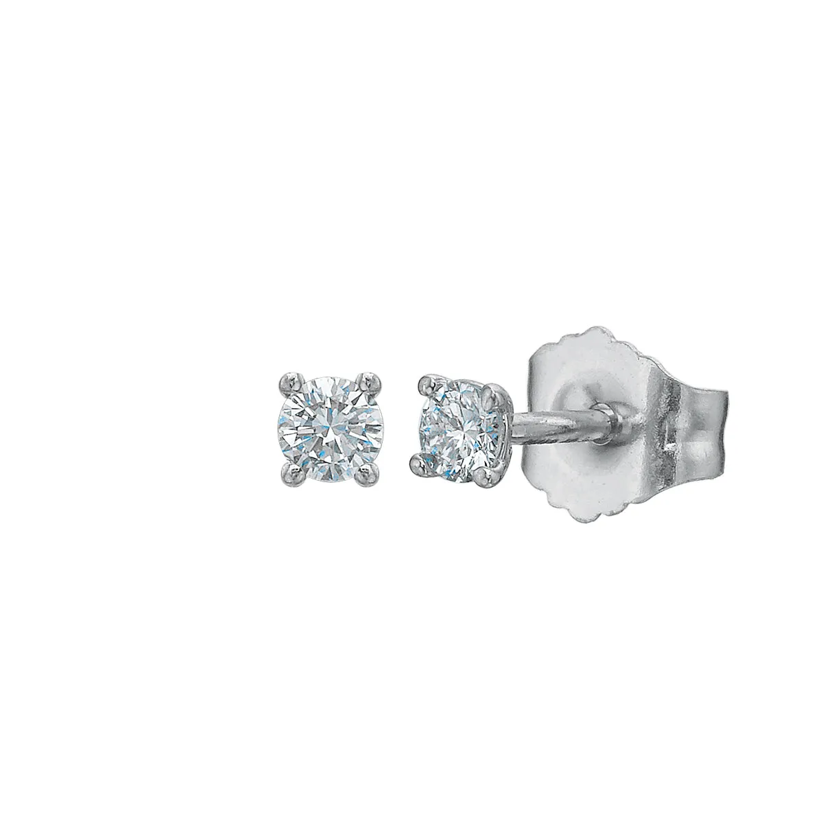 Diamond Stud Earrings 1/10ct