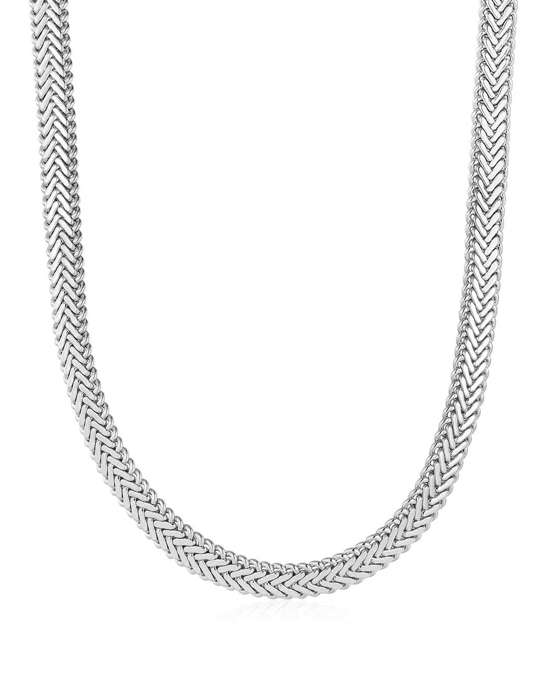 Domenico Chain Necklace- Silver