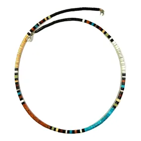 Elegant Kewa Pueblo Necklace - 18 Long