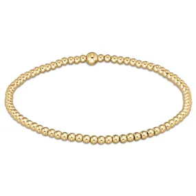 ENewton 2.5mm Gold Classic Bracelet