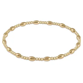 ENewton 2mm Gold Harmony Sincerity Bracelet