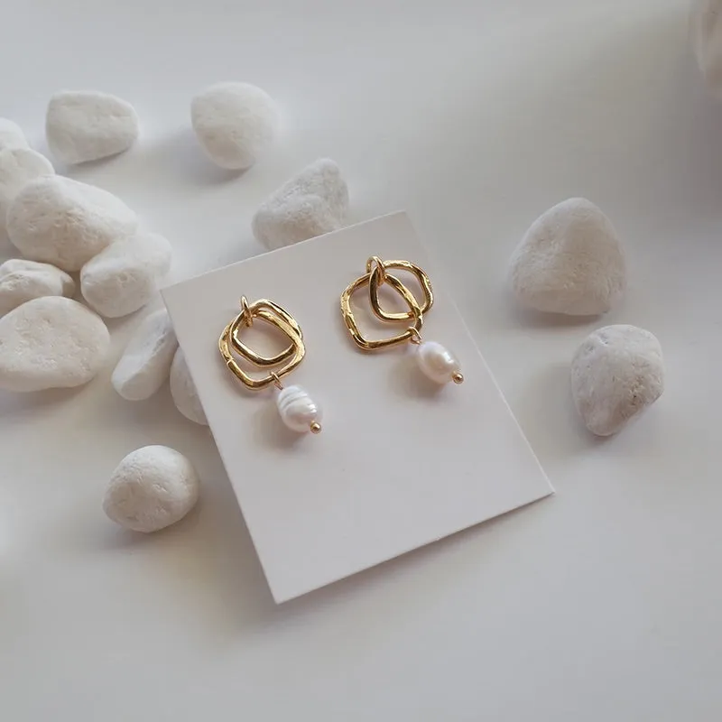 Faith Freshwater Pearl Earrings