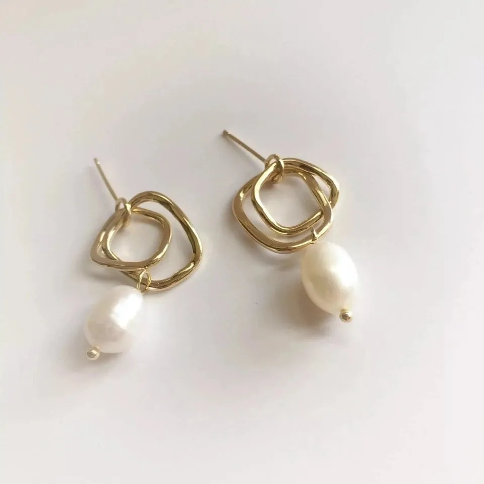 Faith Freshwater Pearl Earrings