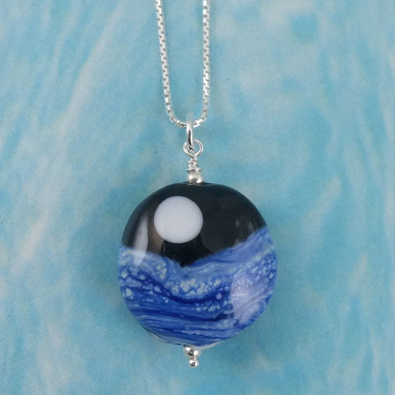 full moon sail mini pendant