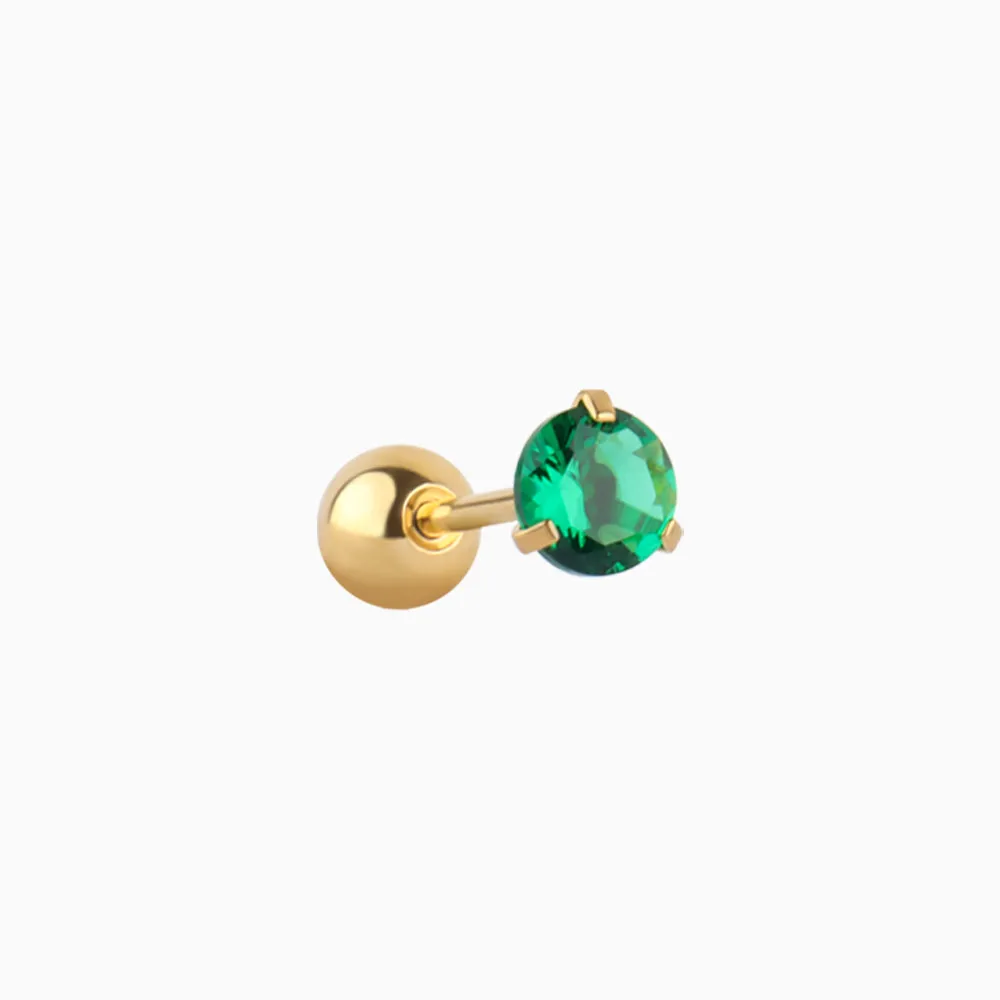 Green Gem Stud