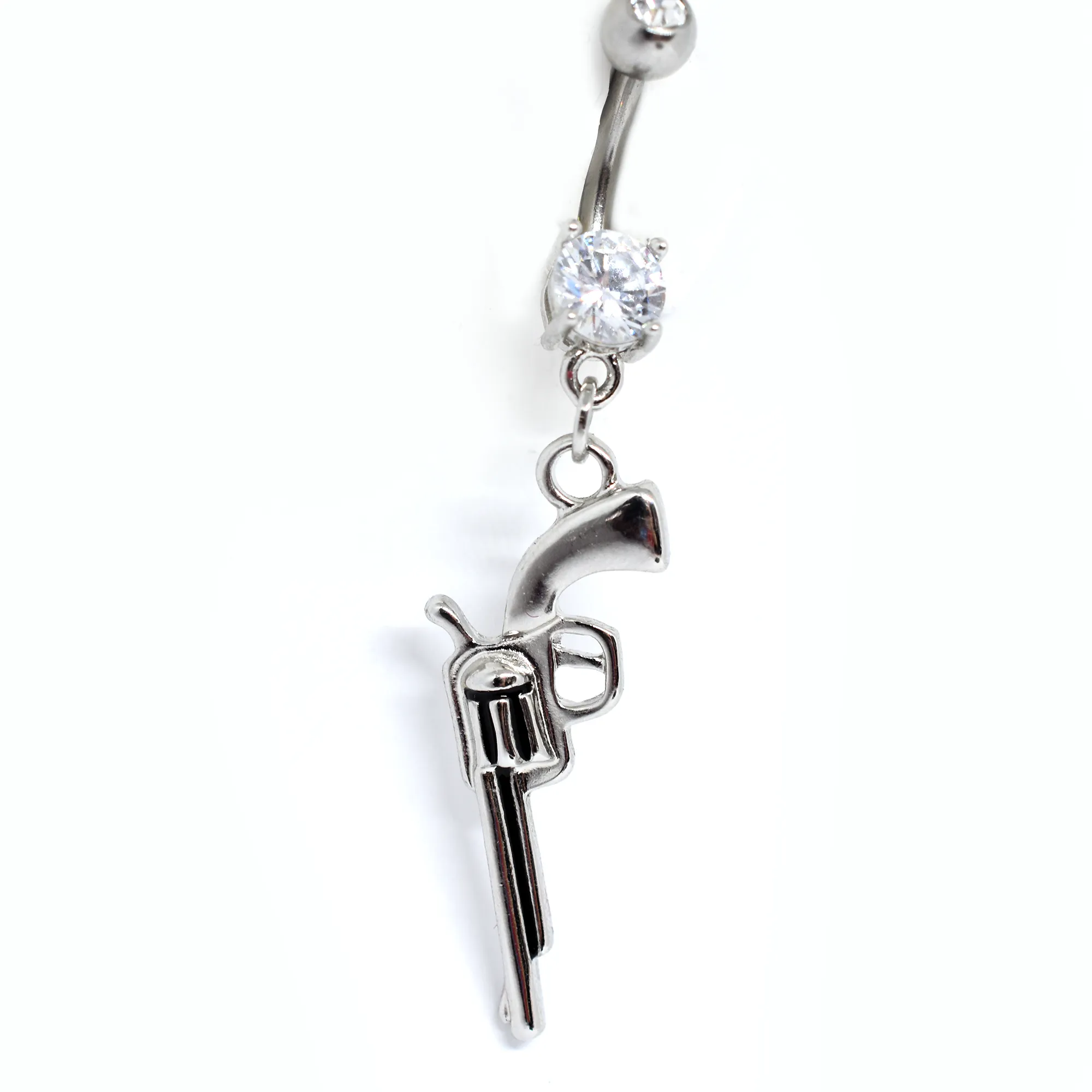 Gun Belly Ring