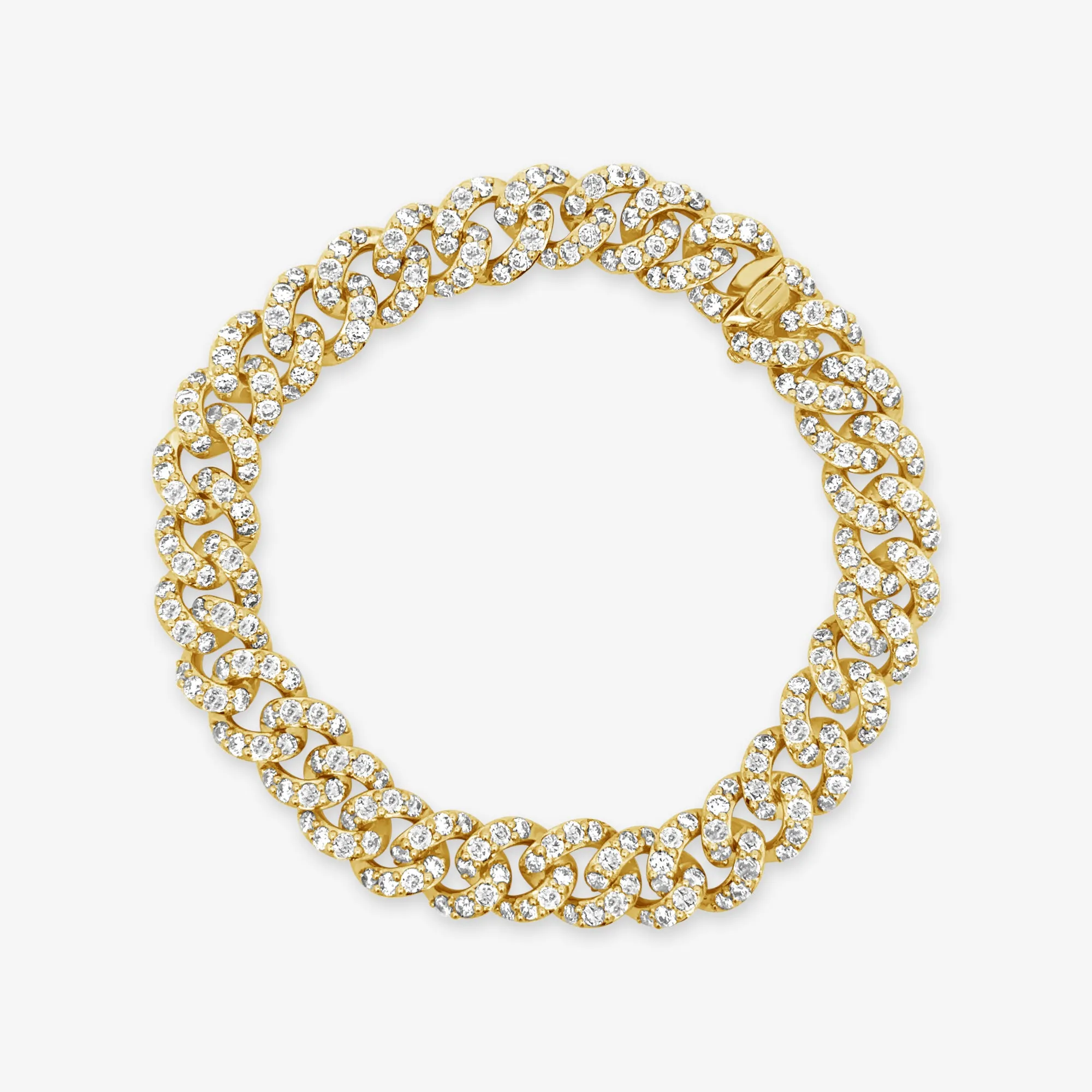 Havana Link Pave 7.05CT Bracelet