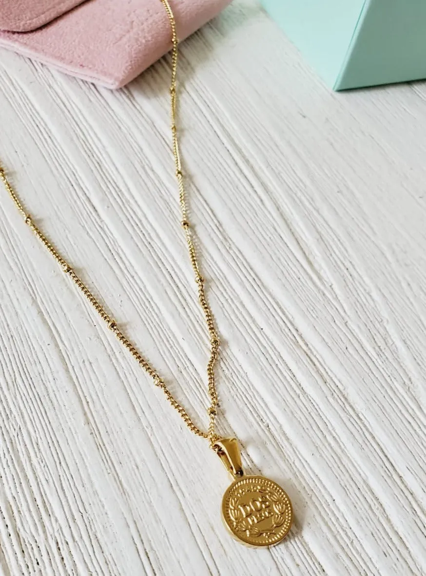 Heads and Tails Necklace