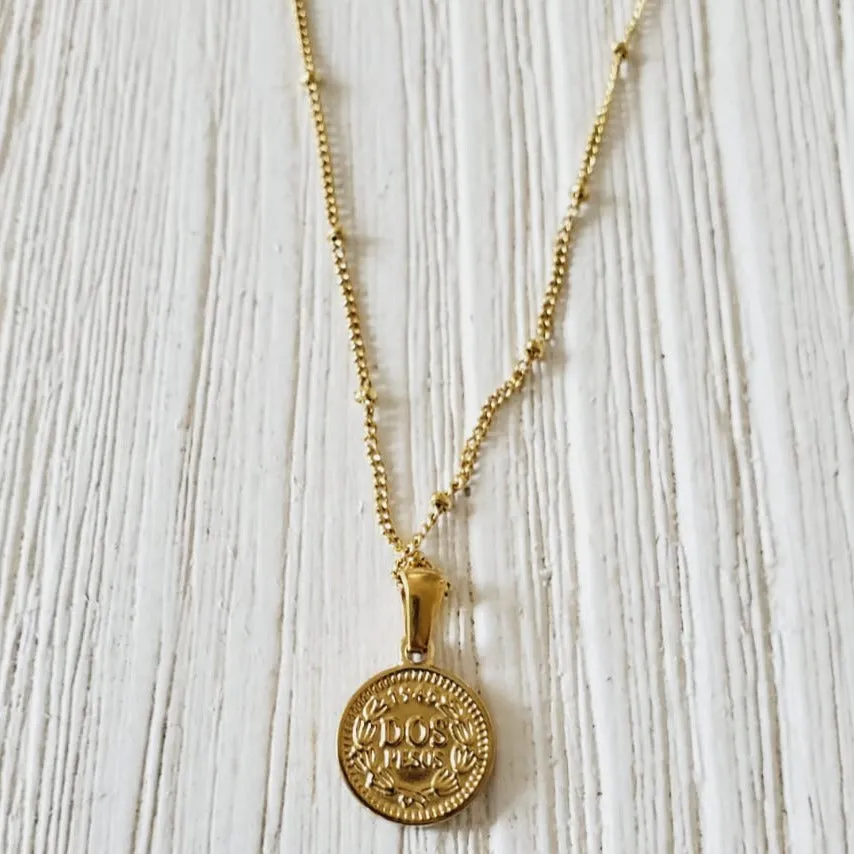 Heads and Tails Necklace