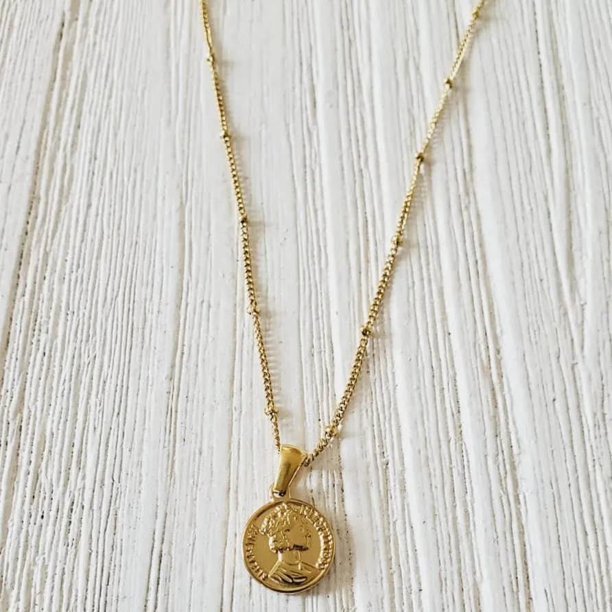 Heads and Tails Necklace