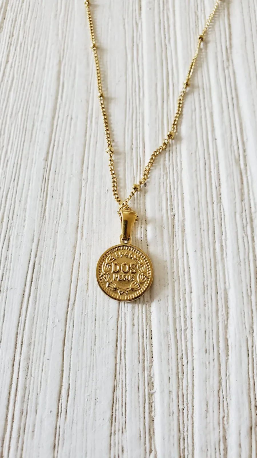 Heads and Tails Necklace