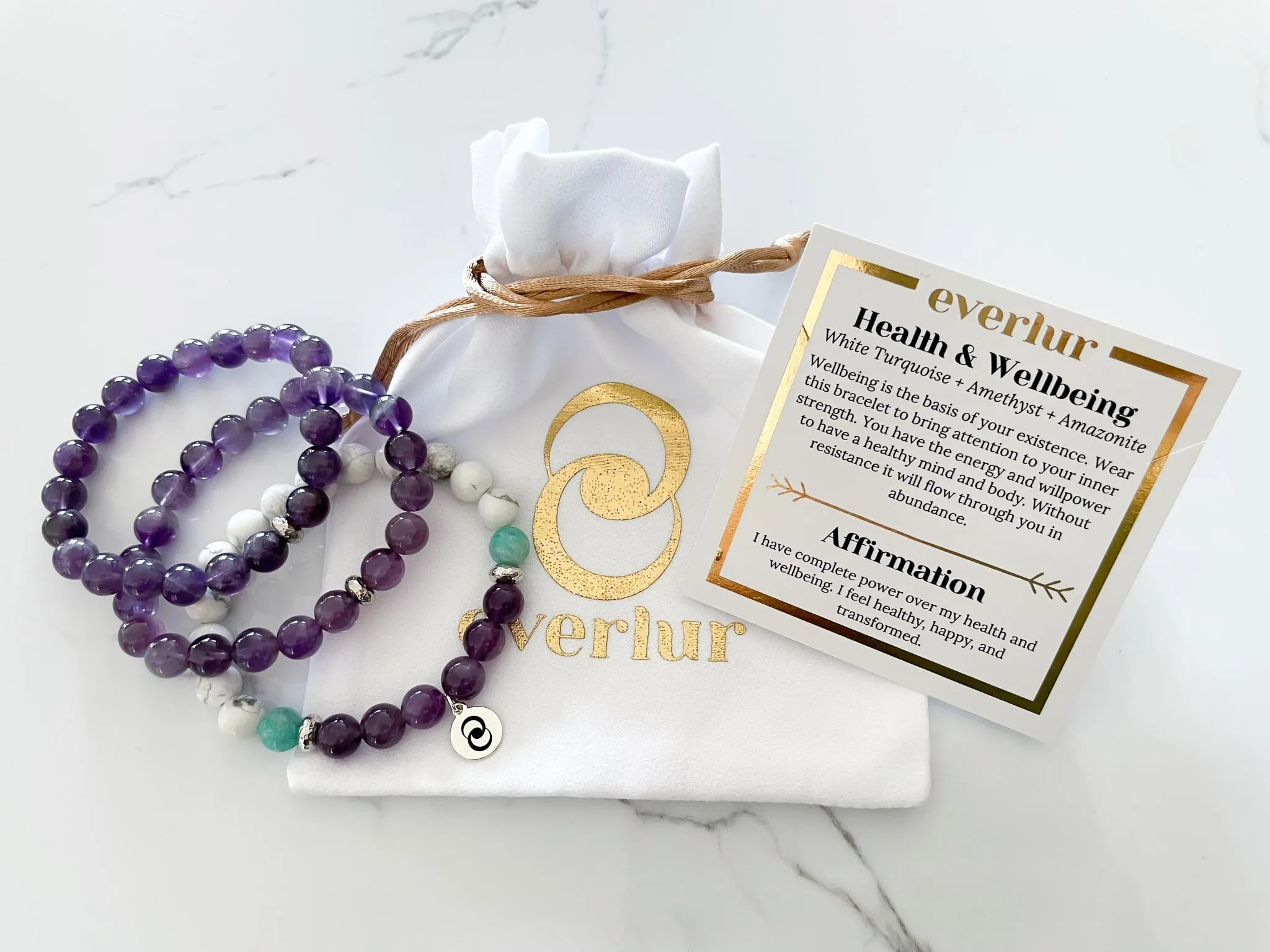 Health & Wellbeing Crystal Bracelet