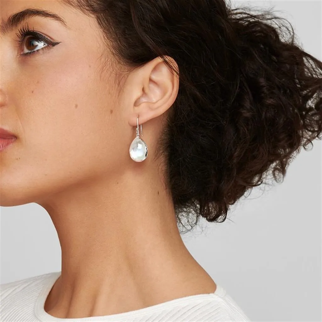 IPPOLITA Rock Candy Silver Small Teardrop Earrings