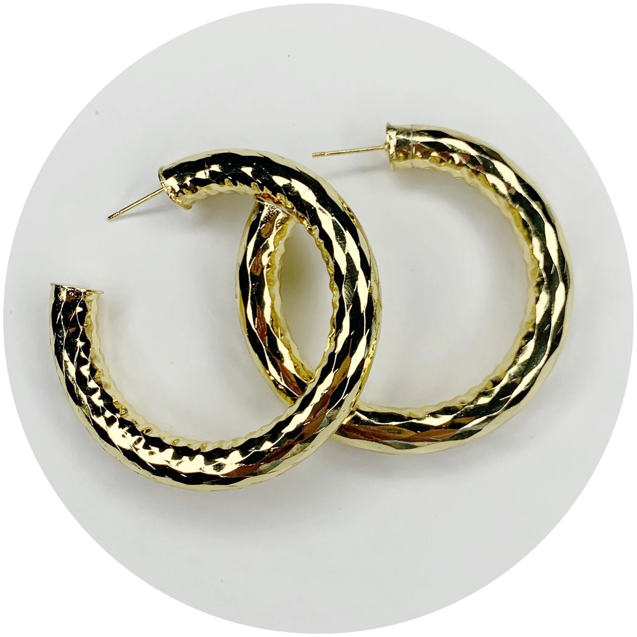 Isola Bella Gold Hoop Earring