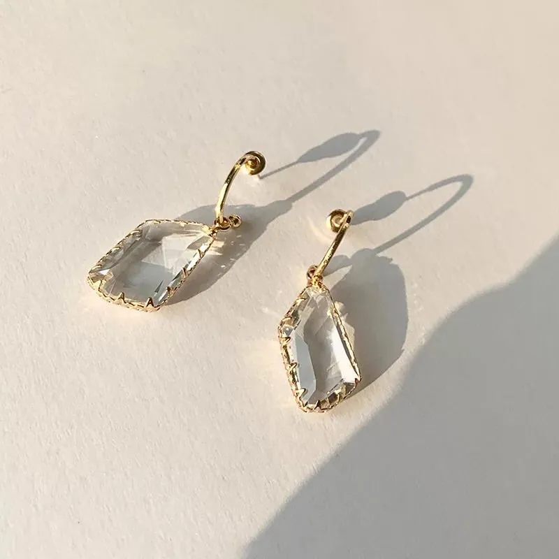 Karly Glass Gem Earrings