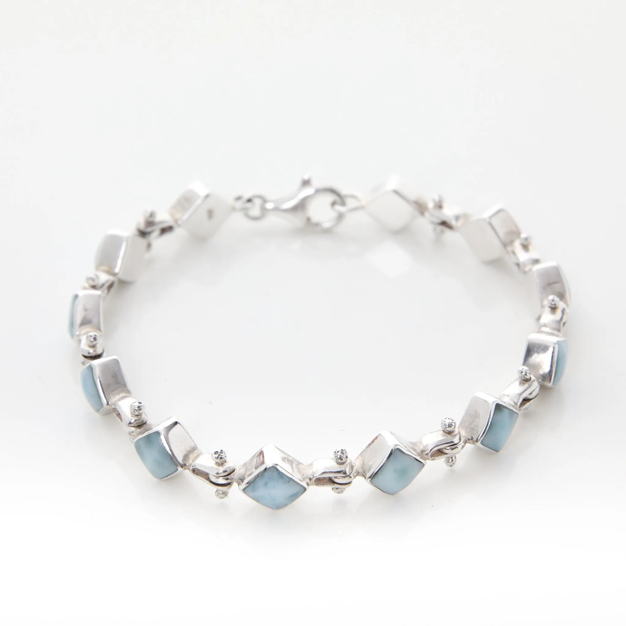 Larimar Stones Bracelet Giada