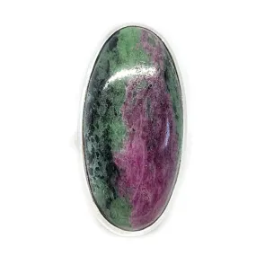 Maisie Ruby Zoisite Oval Ring