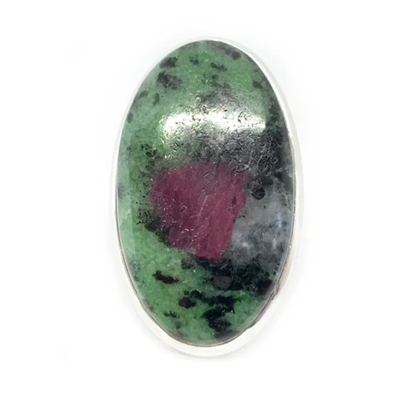 Maisie Ruby Zoisite Oval Ring