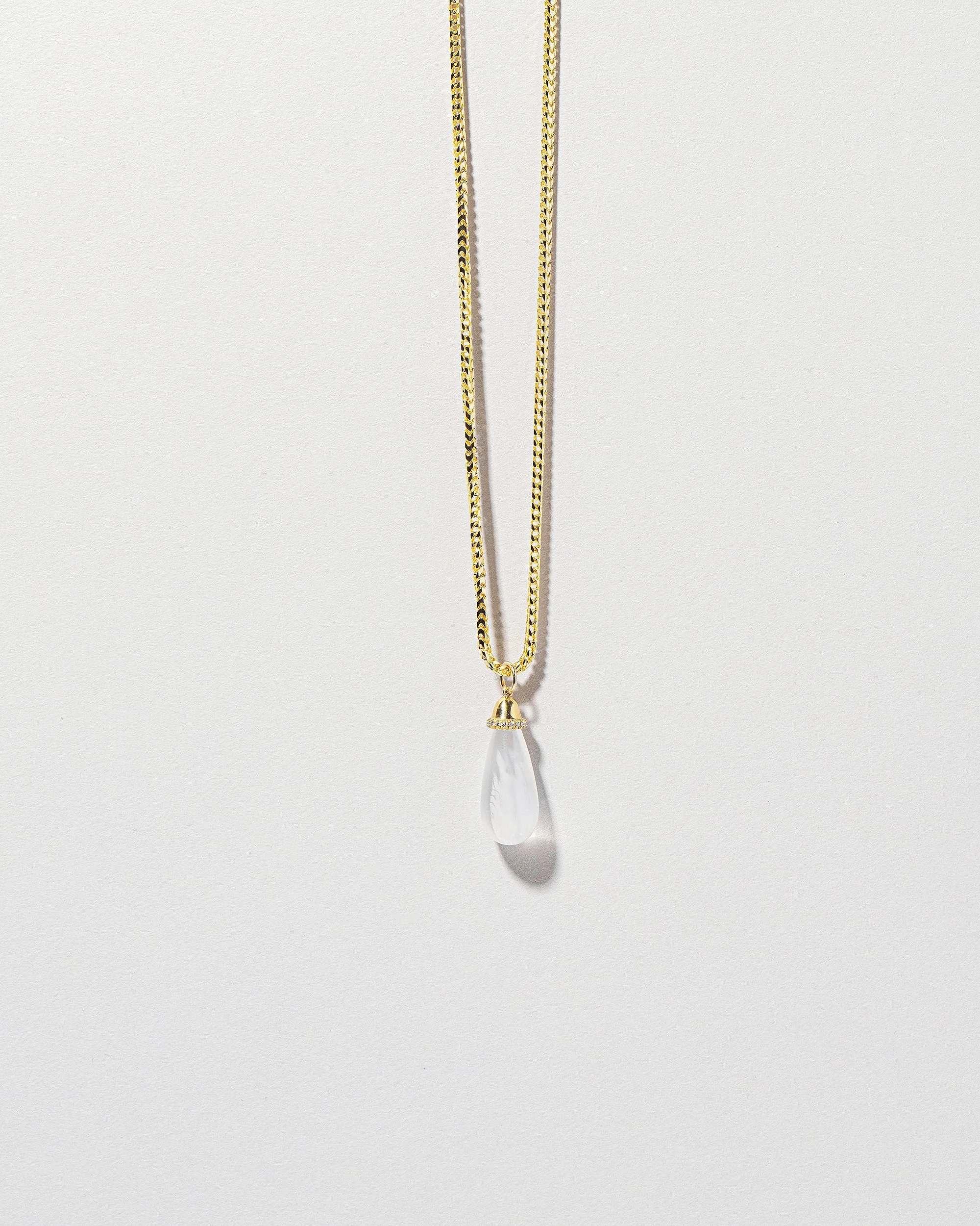 Moonstone Drop Pendant