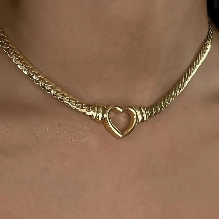 Open Heart Necklace