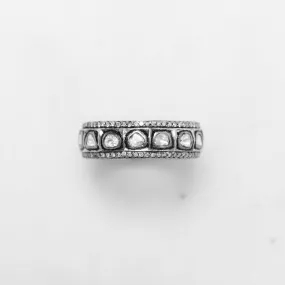 Polki Diamonds Band Ring