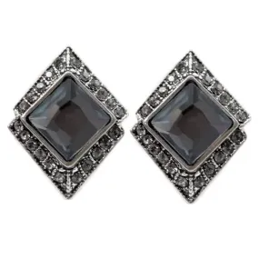 Port Royal Silver Gem Post Earrings