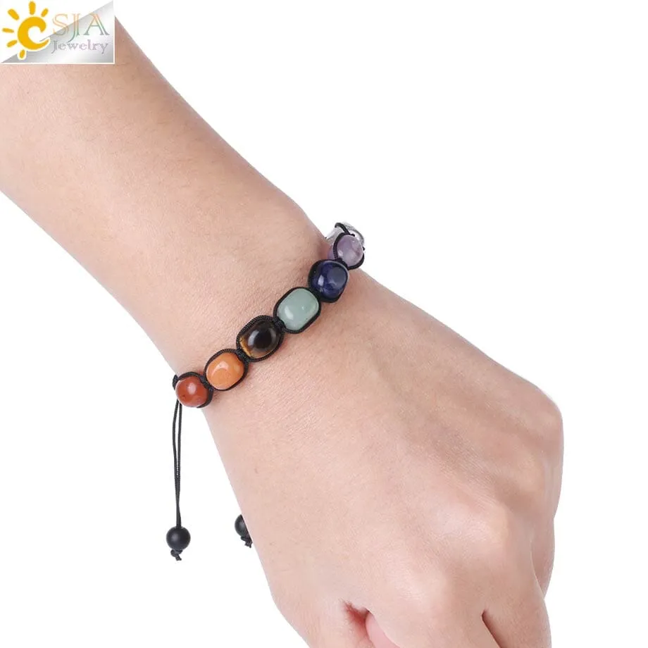 Seeking Stillness Chakra Balancing Bracelet