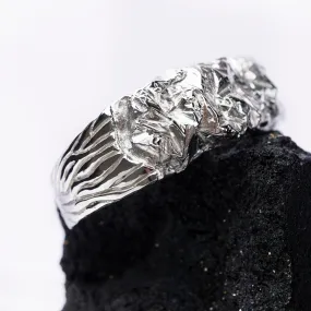 Silver Cuff bracelet GRAND