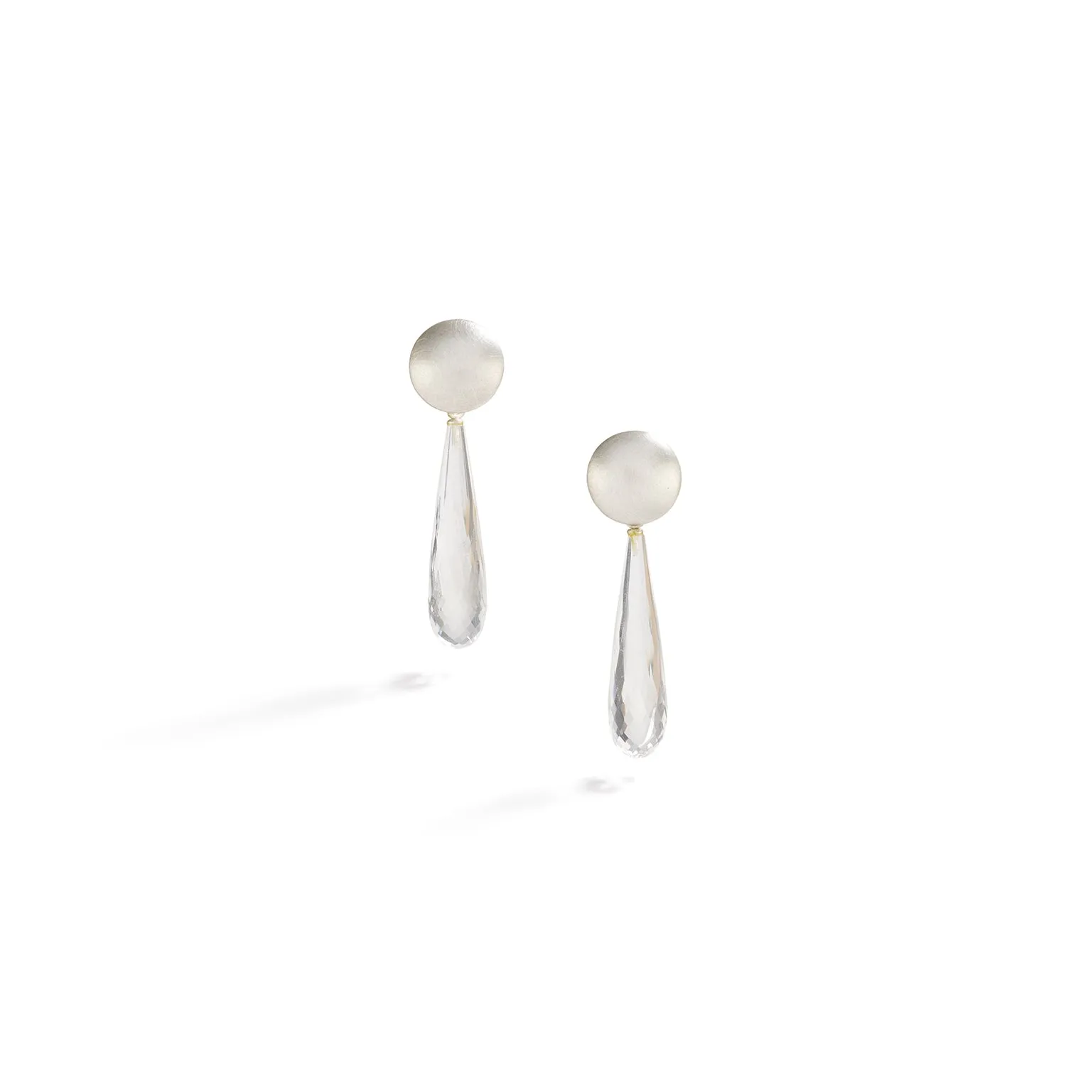 Silver Dome Earrings