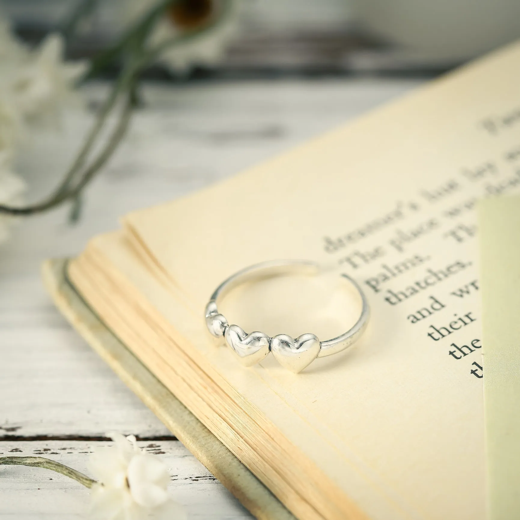 Silver Heart Ring