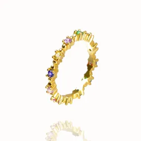 Speka Rainbow Ring Gold