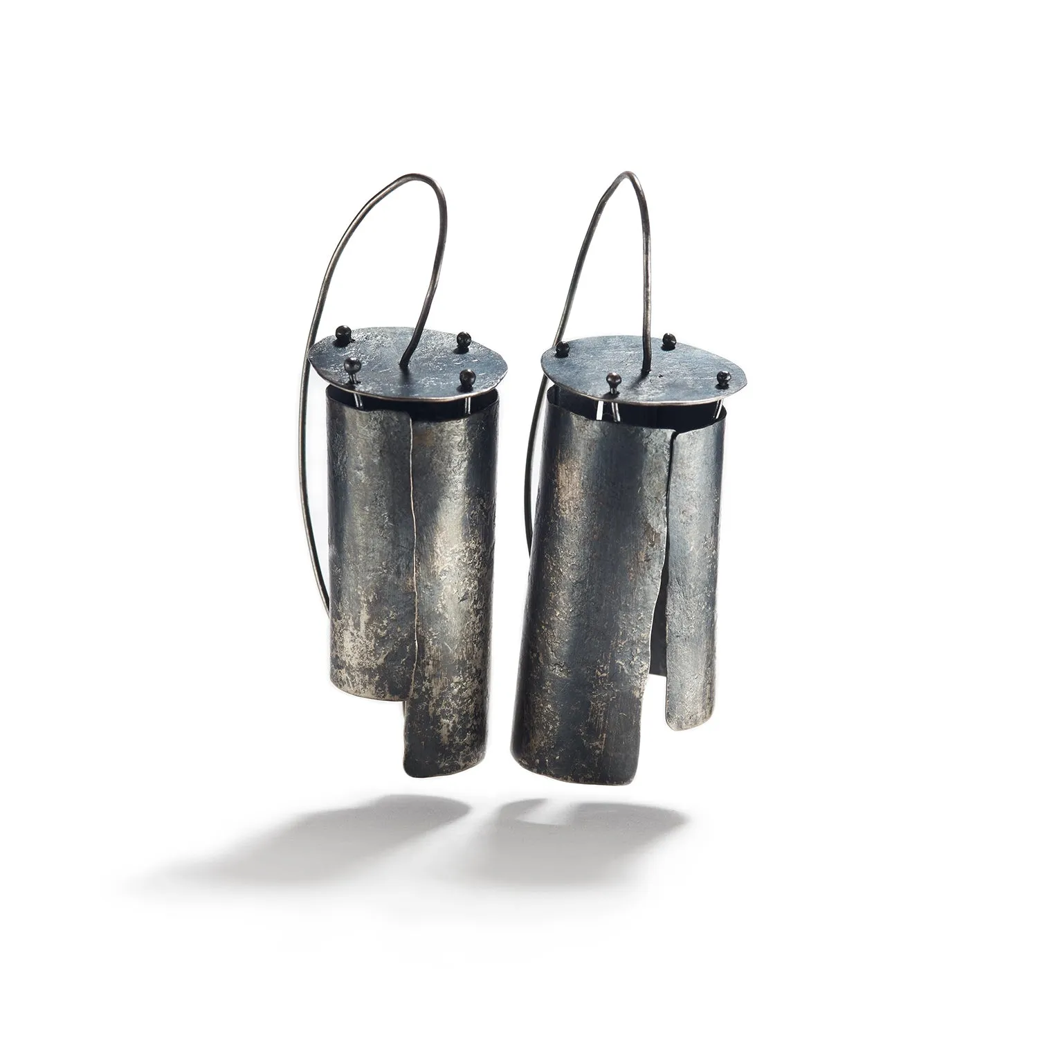 Sterling Silver Lantern Earrings