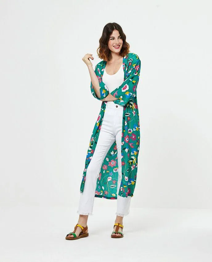 SURKANA Kimono Fiori Green 520JULY922